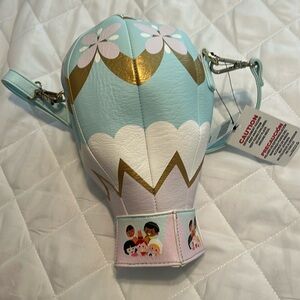 NWT, Disney Dress Shop, It’s a small world Hot air balloon purse
